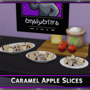 Recette personnalisée : Tranches de pomme au caramel