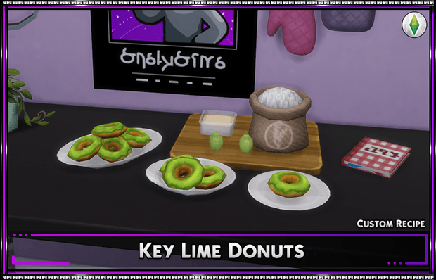 Recette personnalisée : Beignets au citron vert