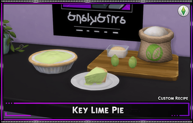 Recette personnalisée : Tarte au citron vert