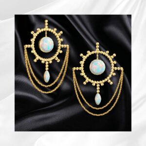Boucles d'oreilles éthérées 01