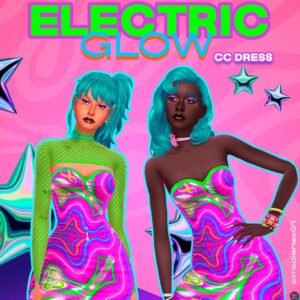 Robe CC à éclat électrique