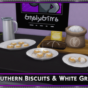 Recette personnalisée : Biscuits du Sud et sauce blanche