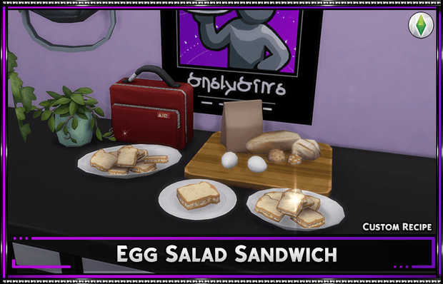 Recette personnalisée : Sandwich à la salade d'œufs