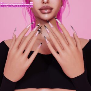 Collection NailMuses | Ongles Stiletto Français