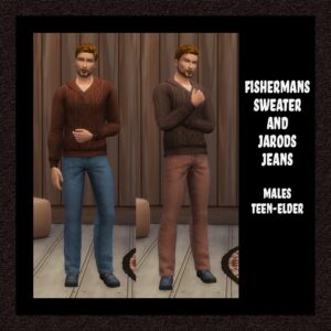 Pull de pêcheur et Jean de Jarod