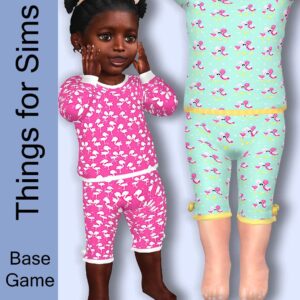 Bas de pyjama flamant rose pour nourrissons