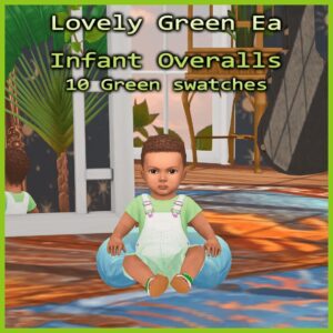 Ensemble de bébé Ea Recolor Jolis Verts