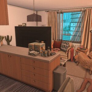 Premier Appartement de Maman Salon/Cuisine