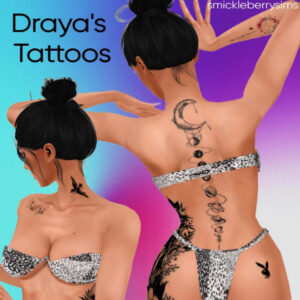 Les tatouages de Draya