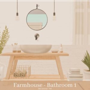 Salle de bain de ferme 1