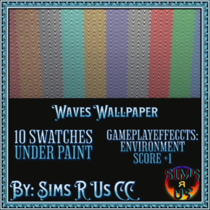 Papier peint Vagues