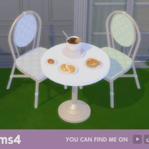 Ensemble de bistrot français