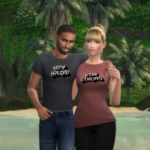 T-shirt Reste Fort