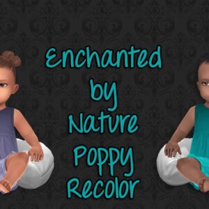 Enchantée par la Nature Recolor Poppy Bébé
