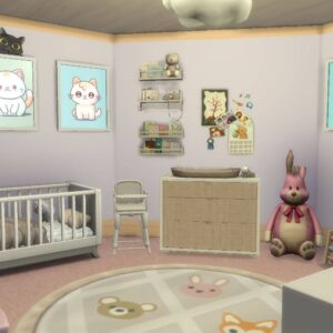 Chambre de bébé pour la première fois