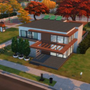 Maison contemporaine moderne