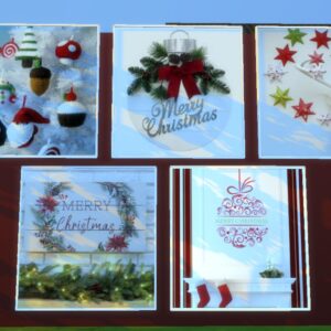 Collection d'imprimés de Noël