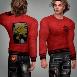 Pullover tricoté