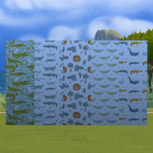Papier peint Mr.Croco