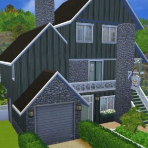 Clinique vétérinaire avec une maison