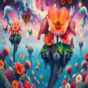 Écran de chargement : Îles de Bloomtrance