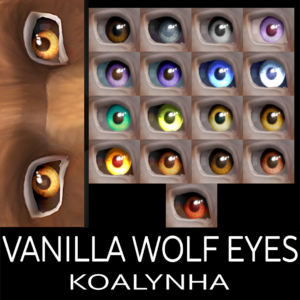 H.U.E - YEUX VANILLE - LOUP-GAROU