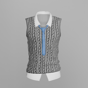 Gusclewear - Gilet en laine V.2