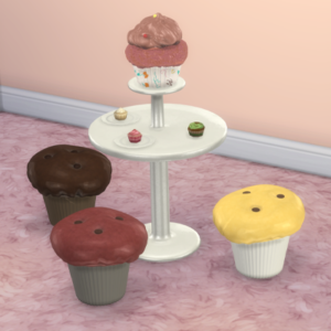 Meubles cupcakes et muffins