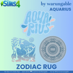 Tapis Zodiaque par Warungable