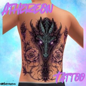 Athereon Tattoo 001 - Compatible avec le jeu de base