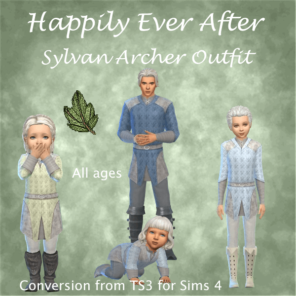 Tenue d'Archer Sylvestre - Pour toujours heureux
