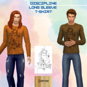 Discipline Long Sleeve T-Shirt - Compatible avec le jeu de base