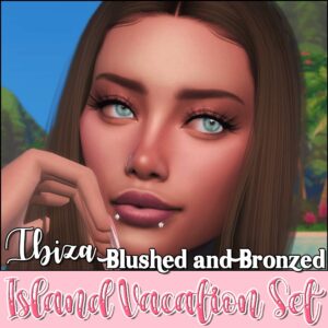 Ibiza Rosissante et Bronzée 𝜗ৎ❤︎ Set de Vacances sur l'Île