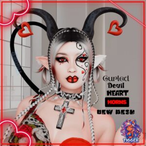 Cœur du Diable enroulé_Cornes