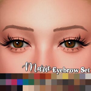 Ensemble de sourcils Marie