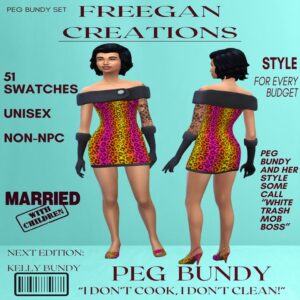 FC-Peg Bundy-Vêtement en fourrure