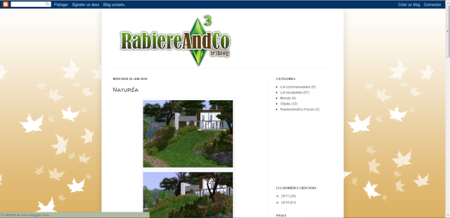 Comment partager du contenu personnalisé (Sims3Pack) ?