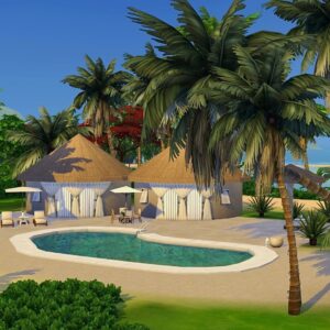 Maison de rêve tropicale | Pas de CC