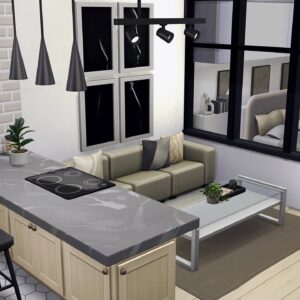 Appartement studio minimaliste | Sans CC