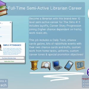 Bibliothécaire (Semi-Actif)