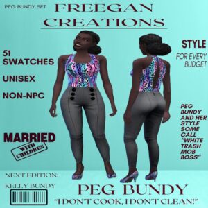 FC-Peg Bundy-Swoop Extra Bouton Tenue