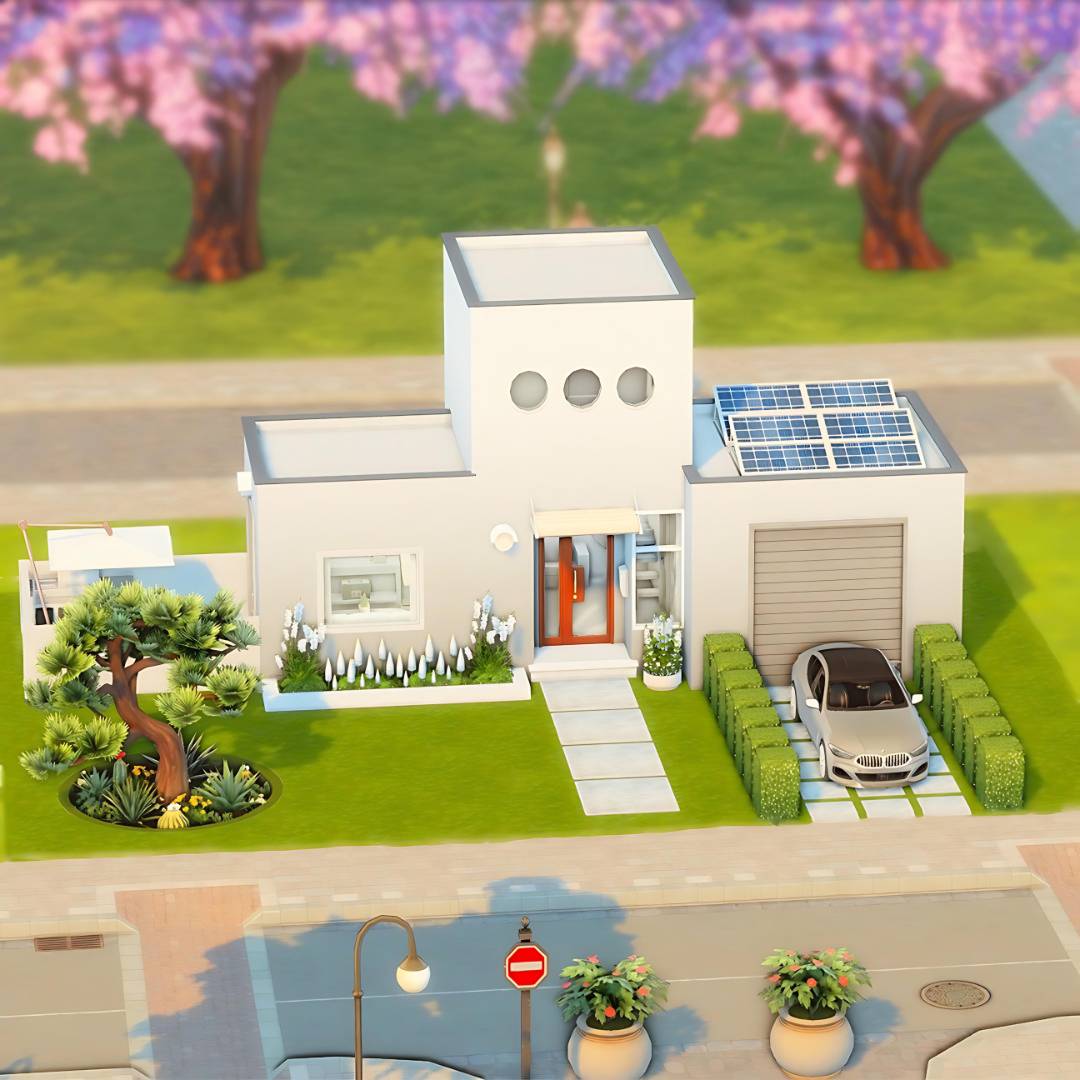 Maison minimaliste moderne