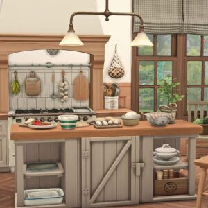 Cuisine de ferme douillette