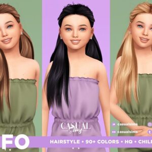 Coiffure extraterrestre - Gauche - Enfants