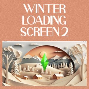 Écran de chargement d'hiver 2