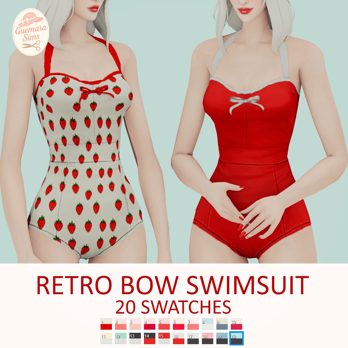 Maillot de bain rétro