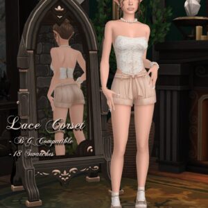 Romantica Corset en dentelle