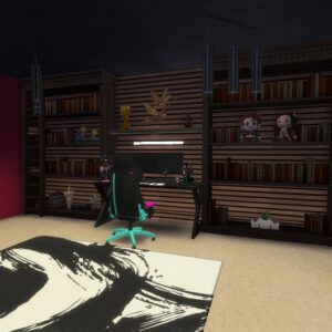 Salle de streaming élégante