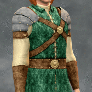 Bonheur Éternel - Armure d'épaule médiévale celte