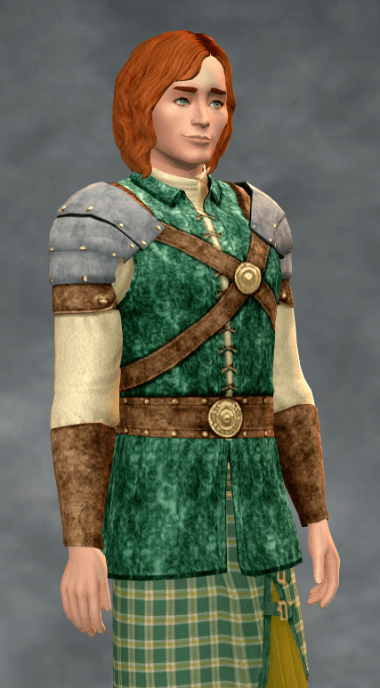 Bonheur Éternel - Armure d'épaule médiévale celte